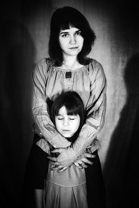 Voroncovska with daughter 8