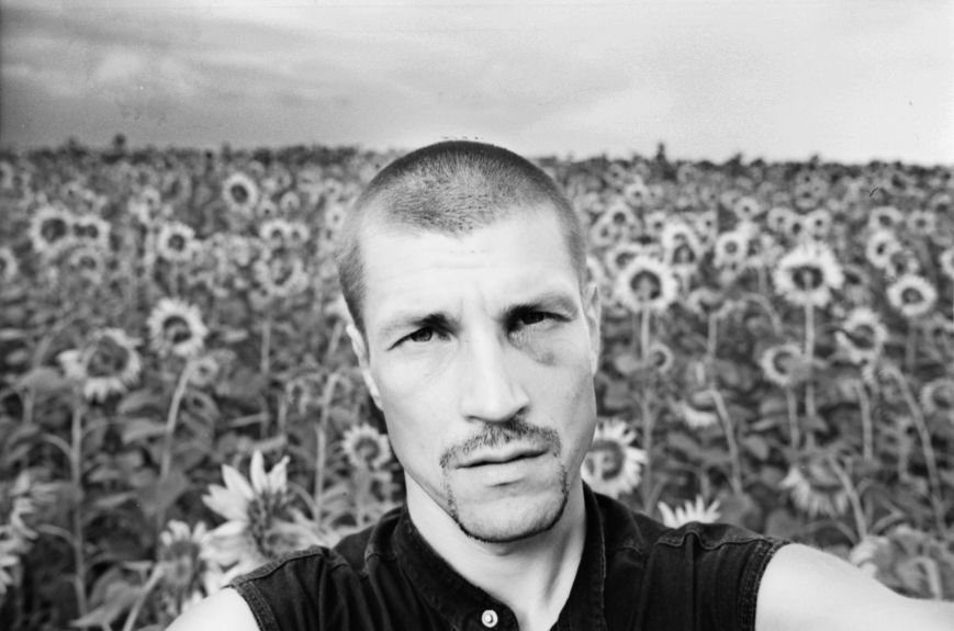 Me against the sunflower field